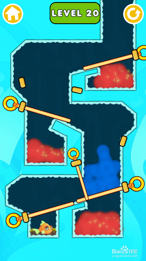 Fish Rescure的Level 20怎样通关