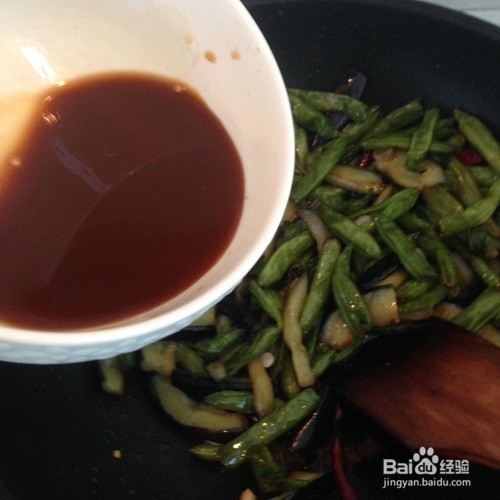 农家豆角烧茄子怎么做