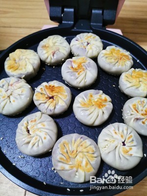 巨好吃紫薯饼的做法