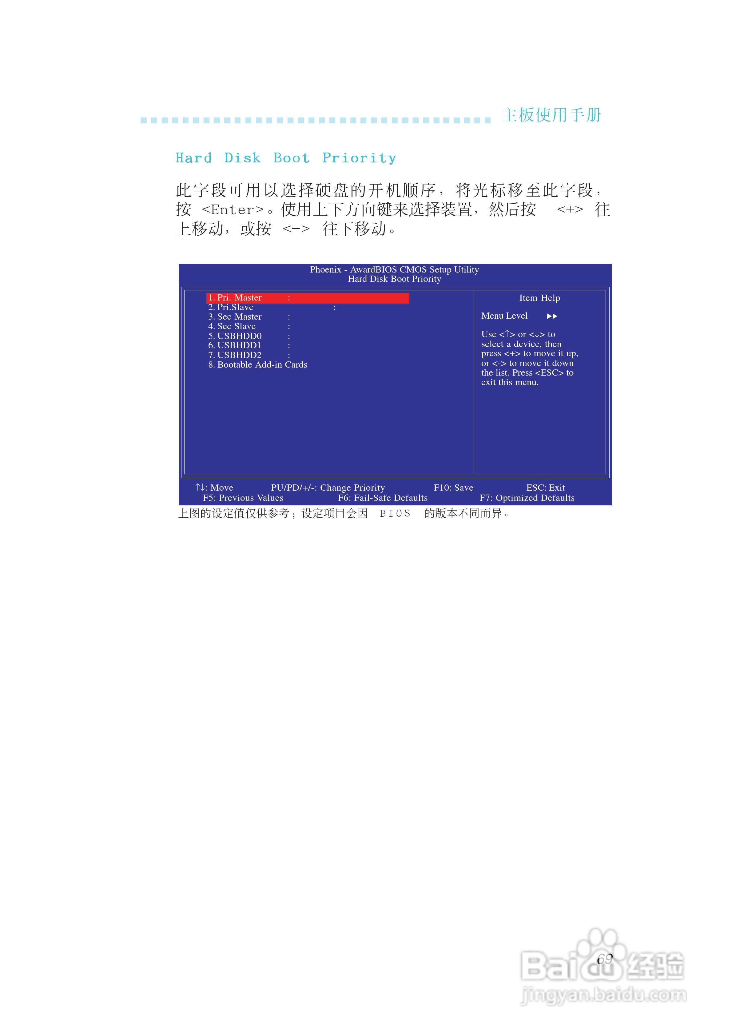 友通INF. 975G型主板说明书:[7]
