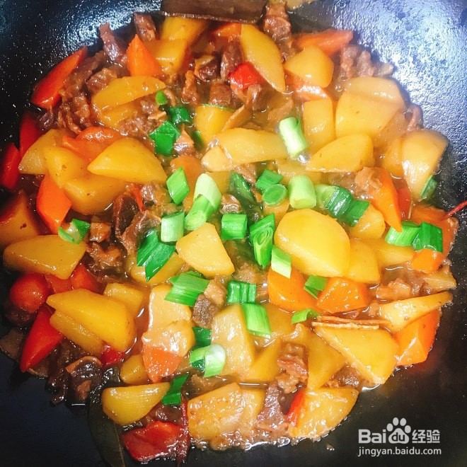牛腩烧土豆的做法