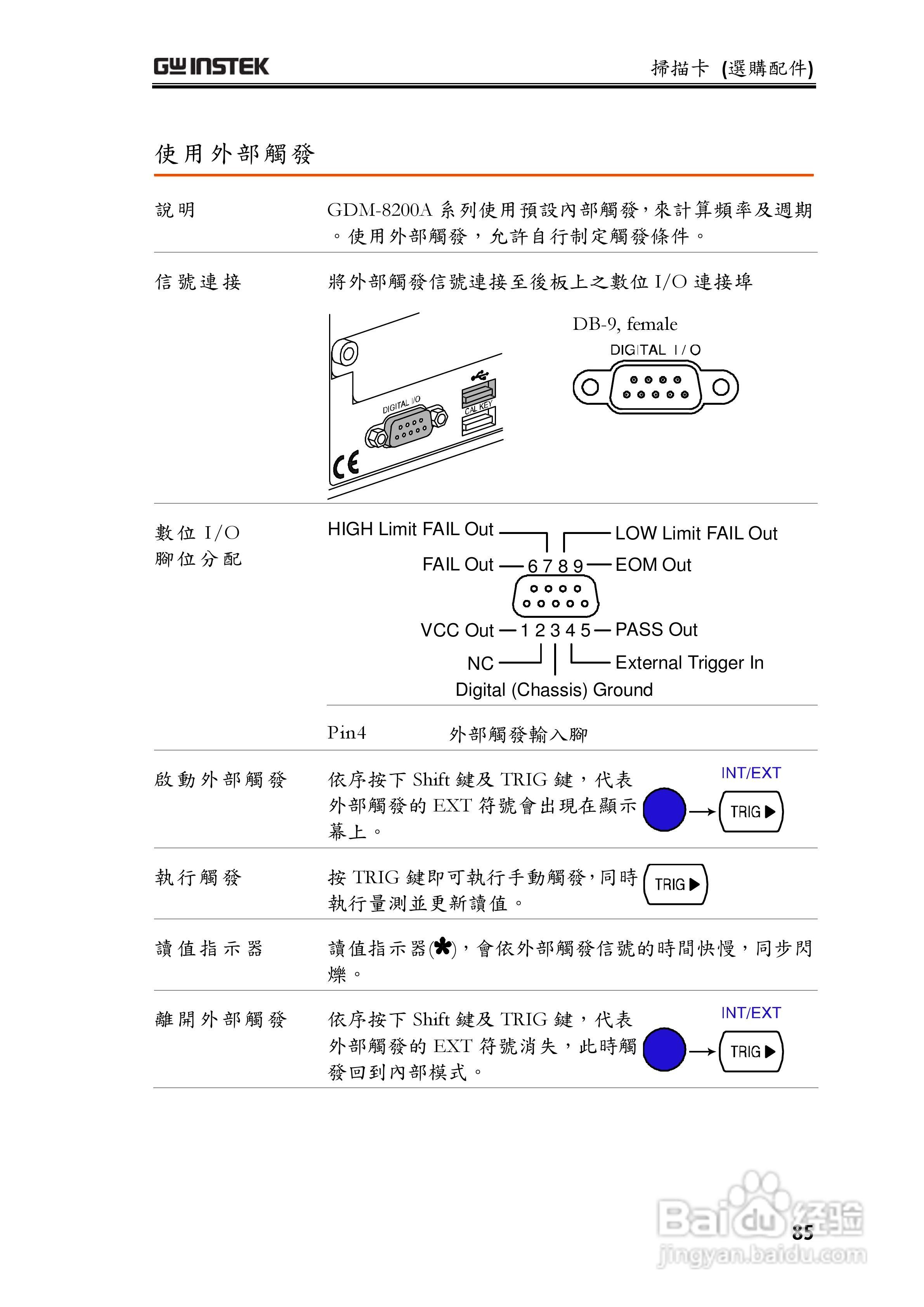 固纬GDM-8255A数字万用表使用说明书:[9]
