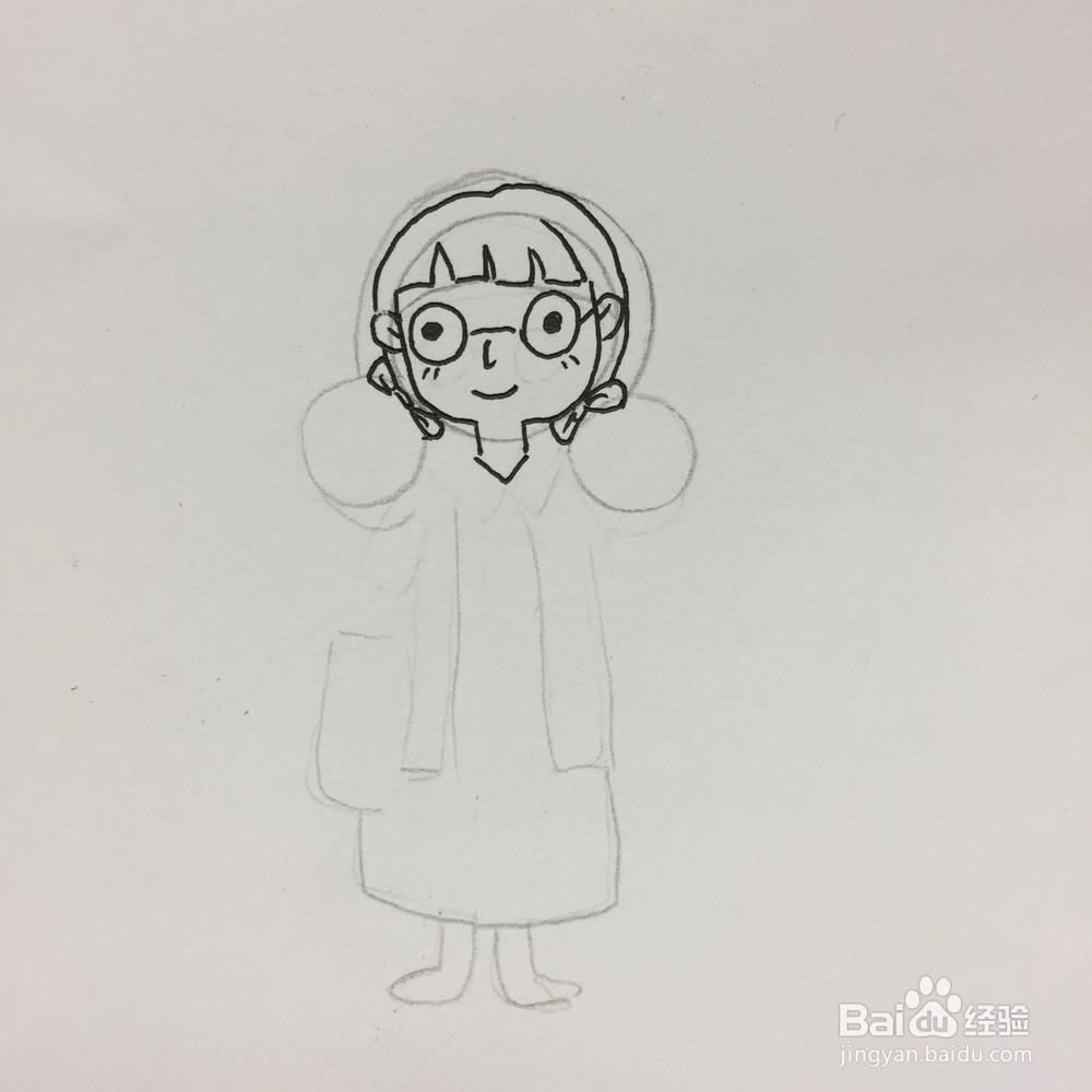 简单几步画出日系少女的方法