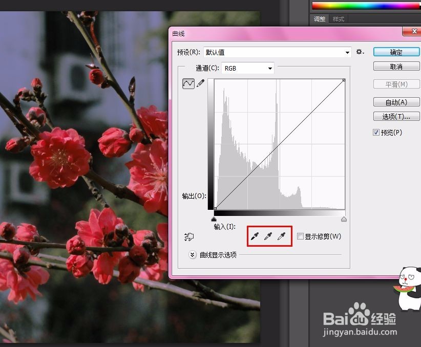 photoshop的曲线调色怎么使用
