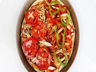 鸡肉双拼披萨怎么做