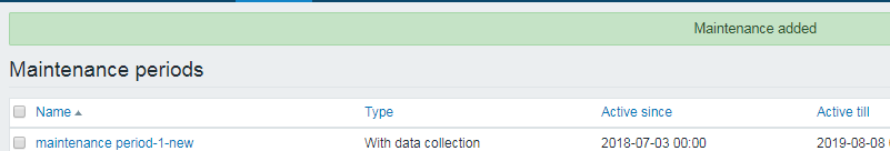 如何在zabbix中克隆维护周期？