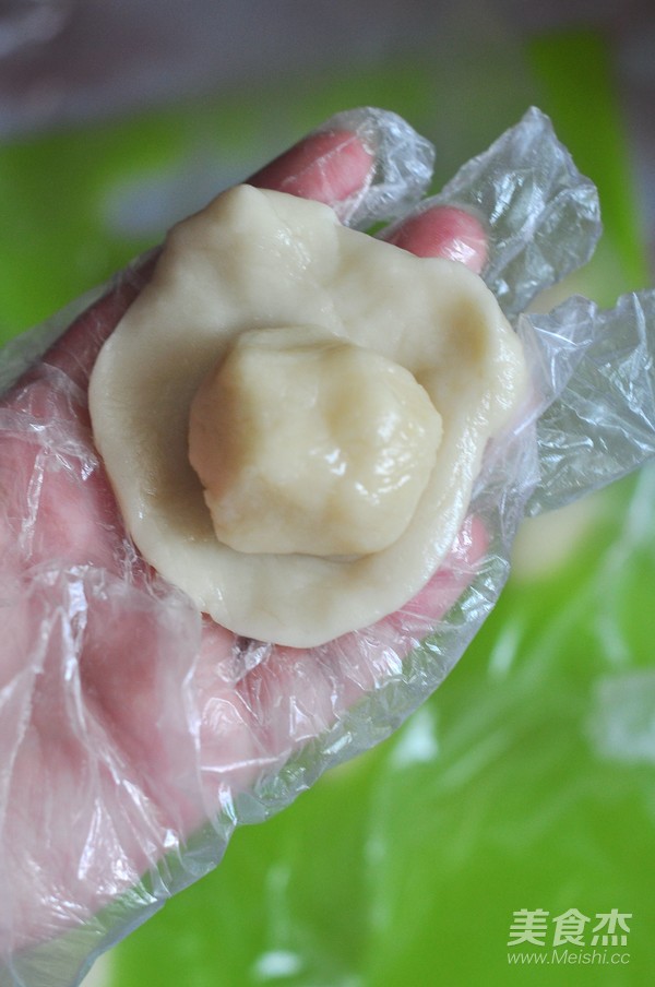 香芋蛋黄酥的做法