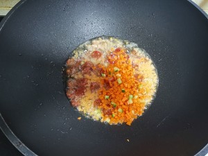 超好吃的腊味炒饭