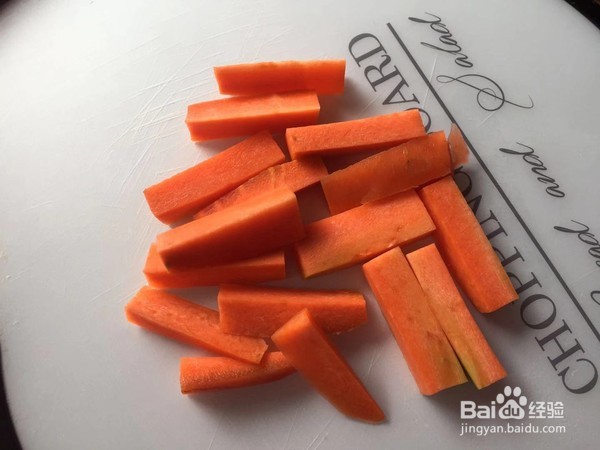 糖醋萝卜条的制作方法