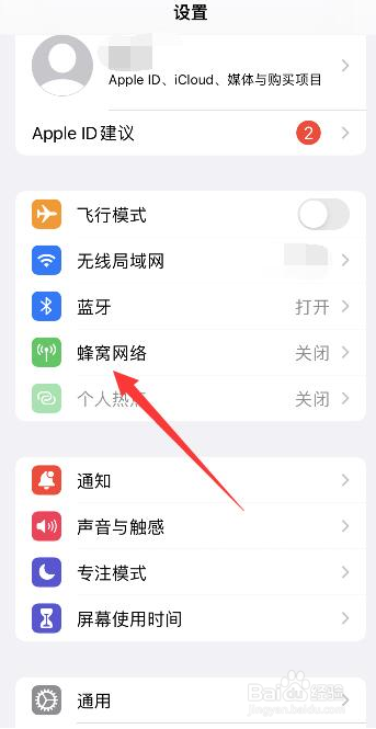 苹果手机登录id显示接入互联网