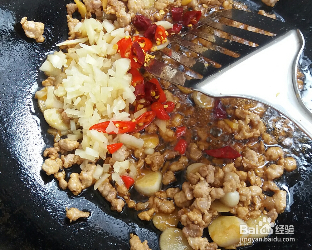 简单好做的酸豆角炒肉末