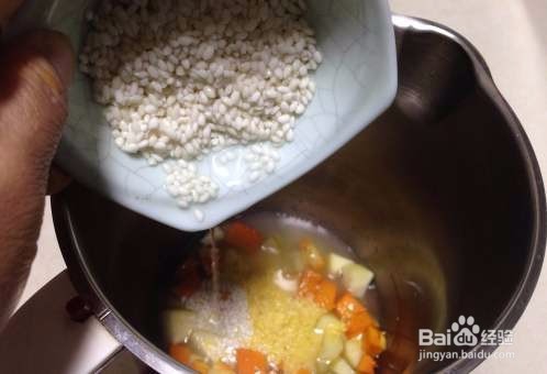 金瓜苹果米糊是怎么做的?家常做法教程