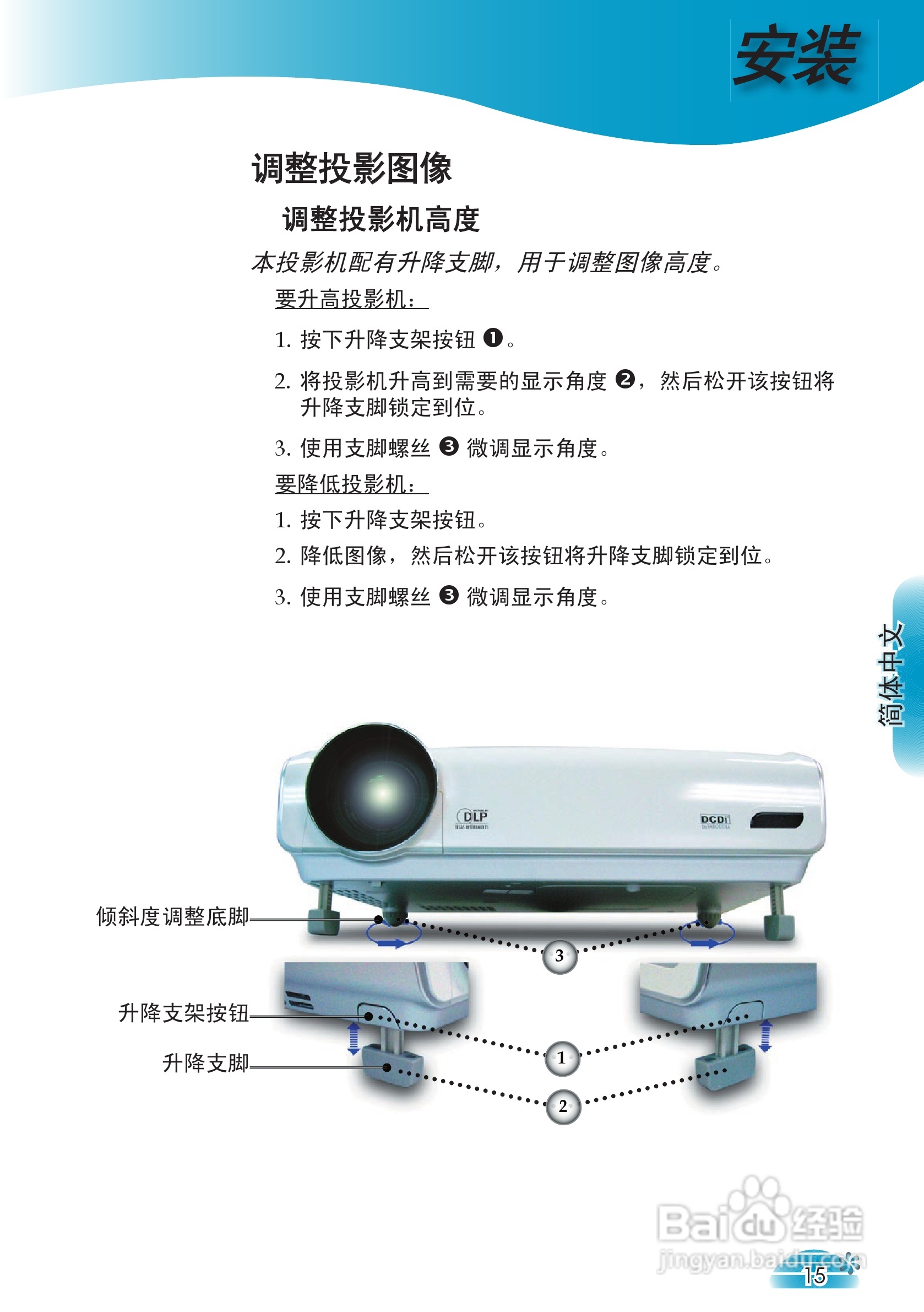 奥图码 HD73投影机说明书:[2]