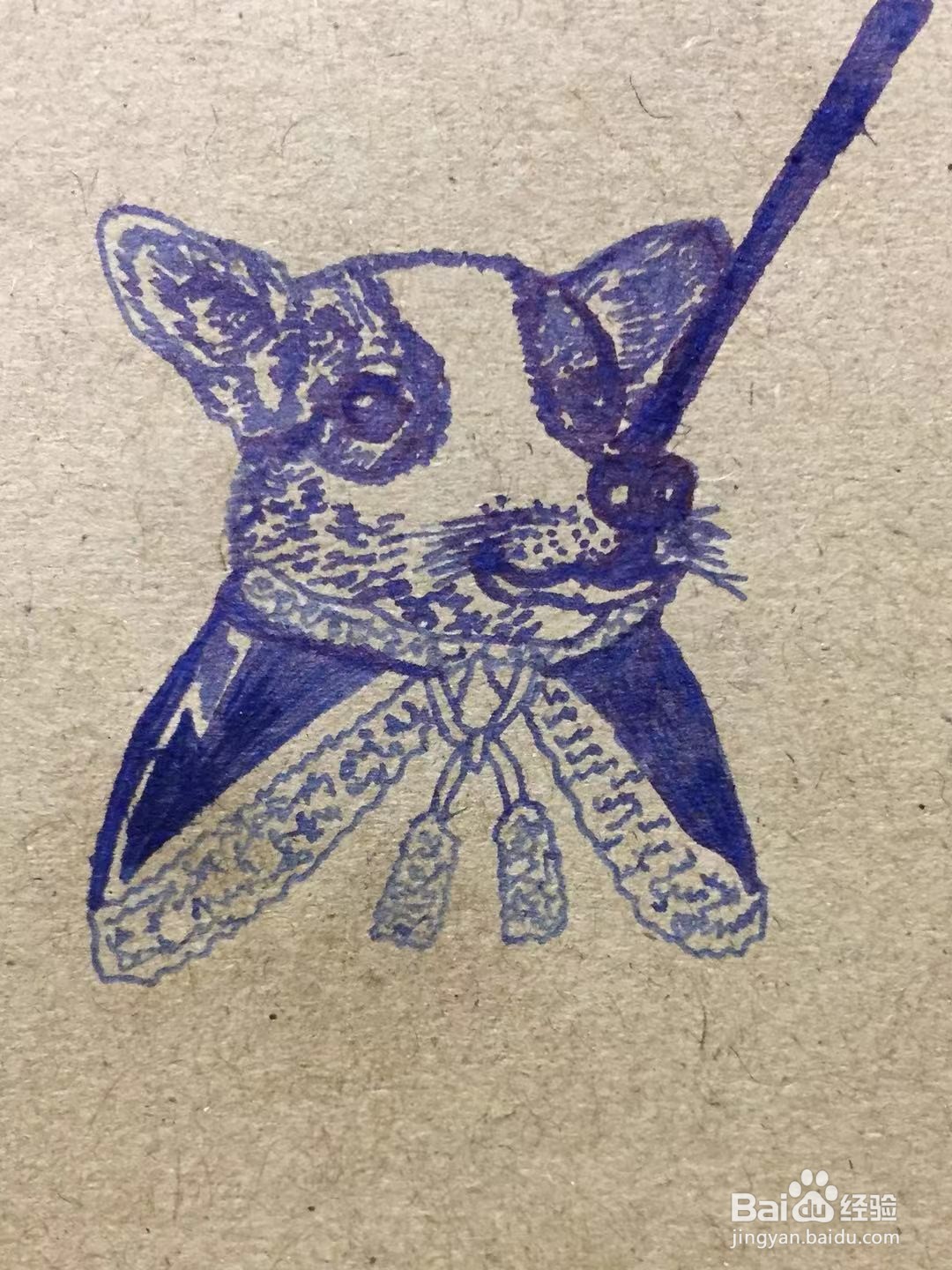 插画教程之圣诞节树下的柯基犬