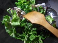 好吃的天菜芯螃蟹羹