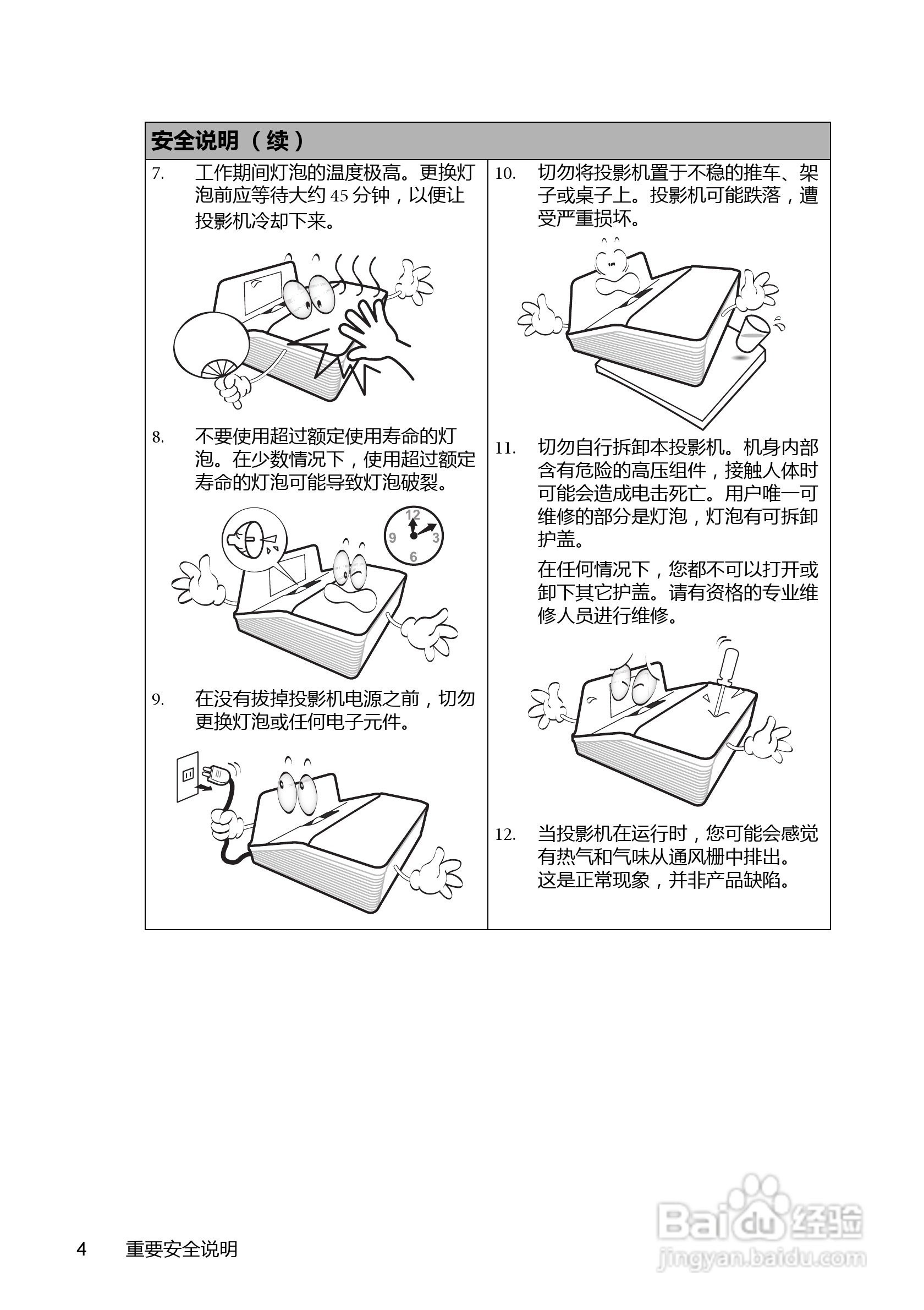 明基MX712UST投影机使用说明书:[1]