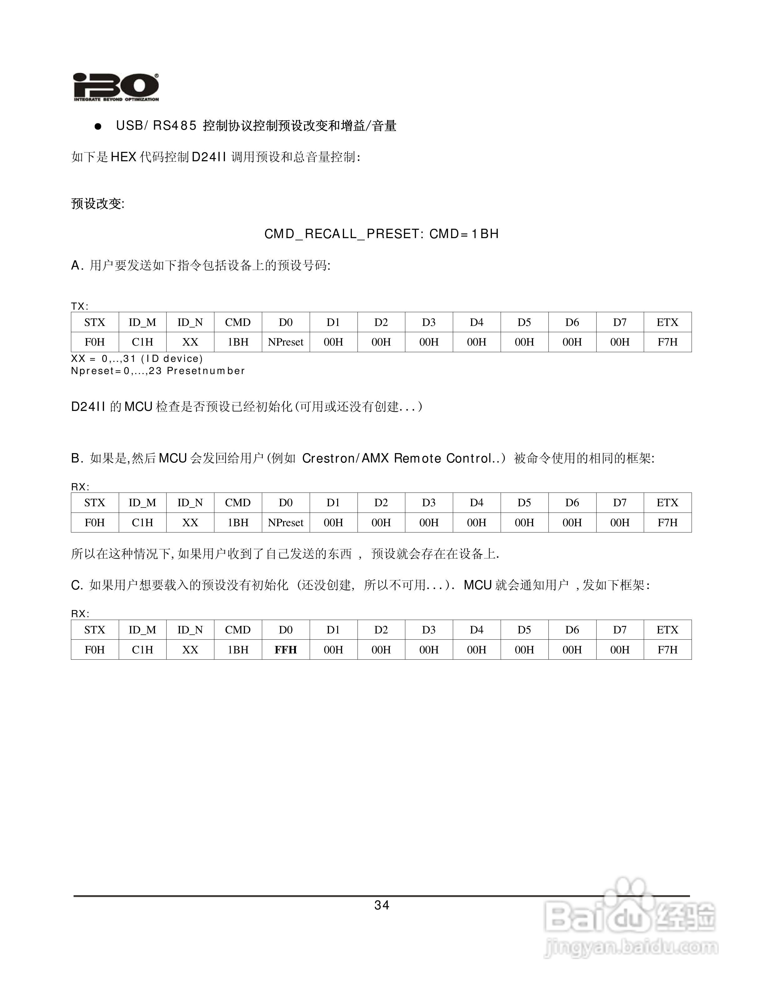 ibo D24Ⅱ数字音频处理器说明书:[4]