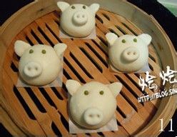 制作受欢迎的喧软可口的馒头--发财猪馒头