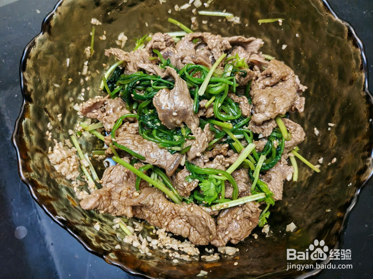 凉拌牛肉的做法