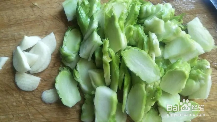儿菜炒培根