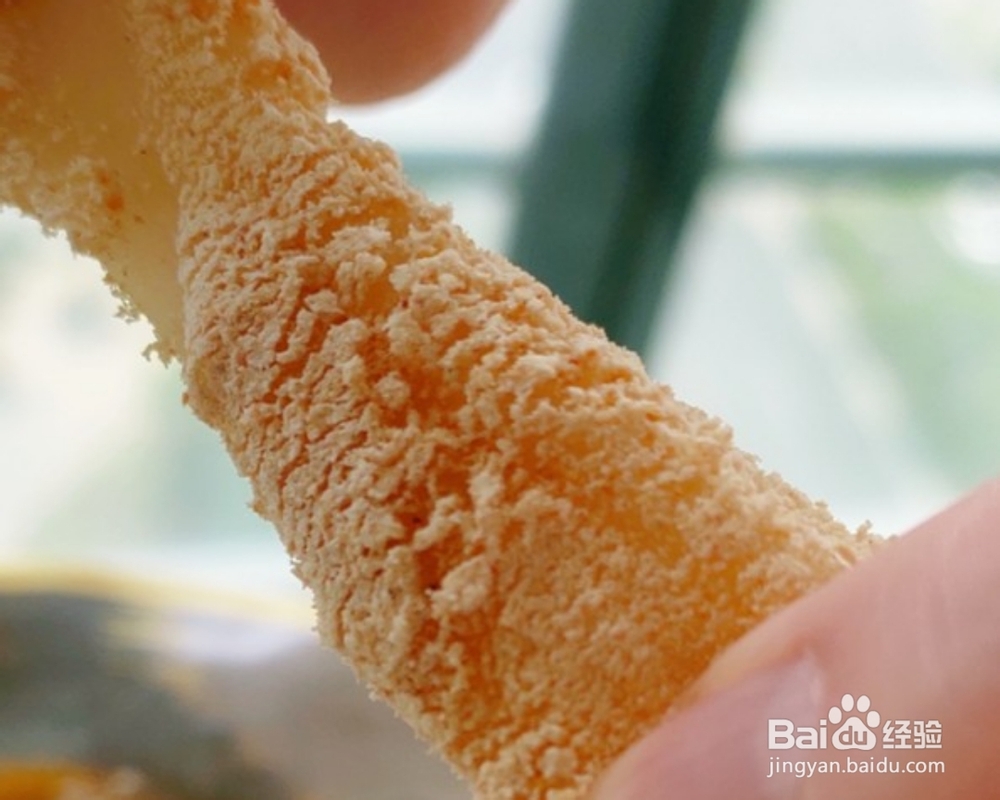 小孩子超喜欢的黄豆粉粘糯米球