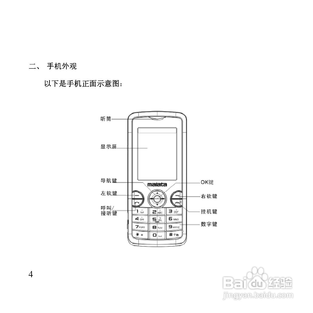 万利达MT126手机使用说明书:[1]