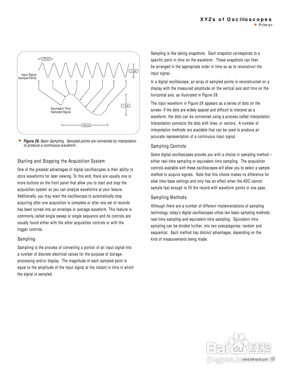 泰克 -TDS784C数字示波器说明书:[3]