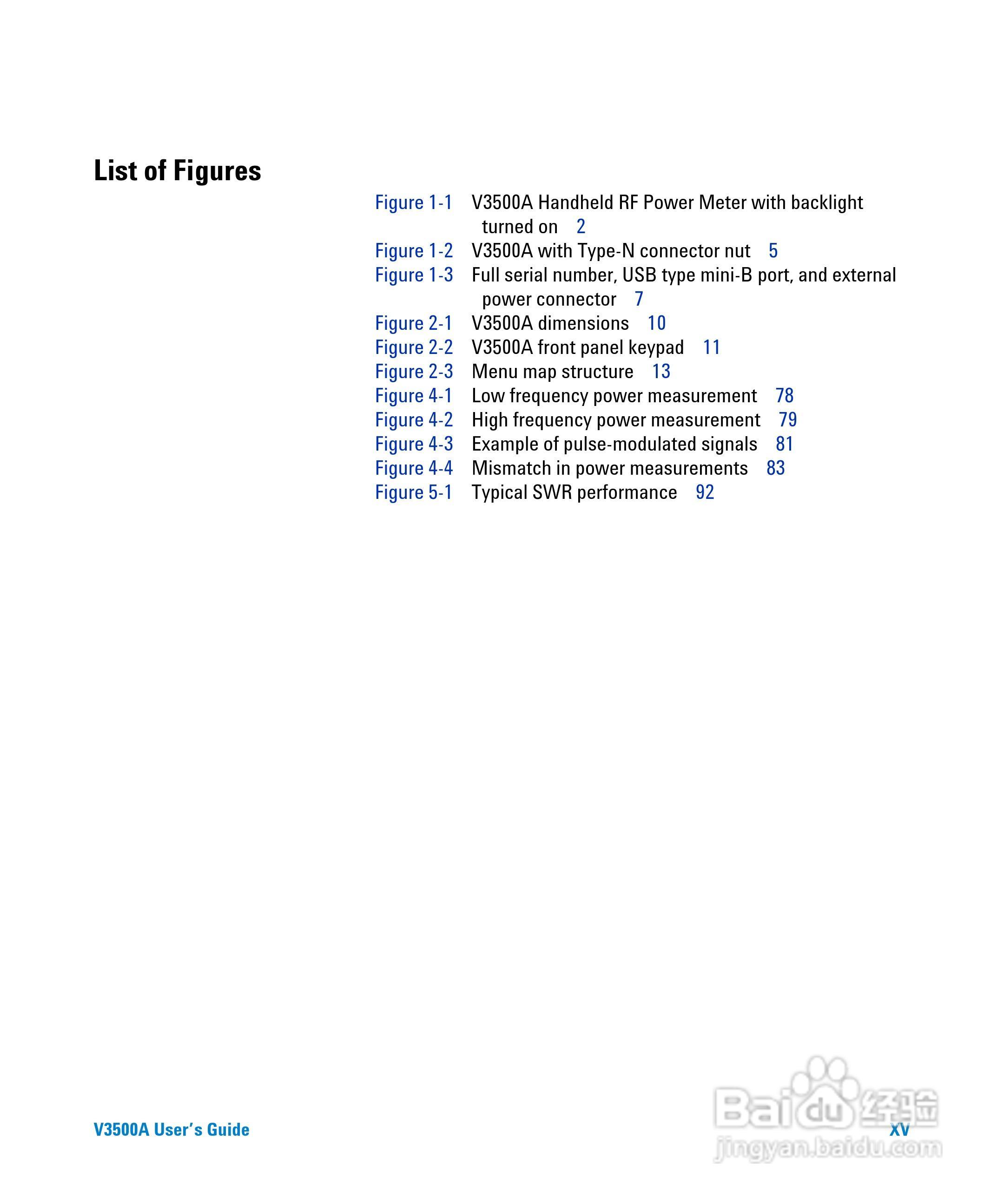 V3500A功率表使用手册:[2]