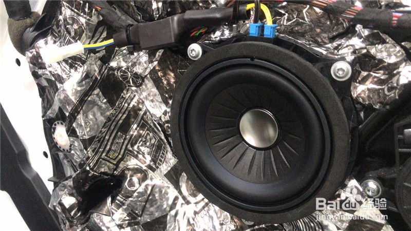 武汉歌德宝马5系音响改装案例