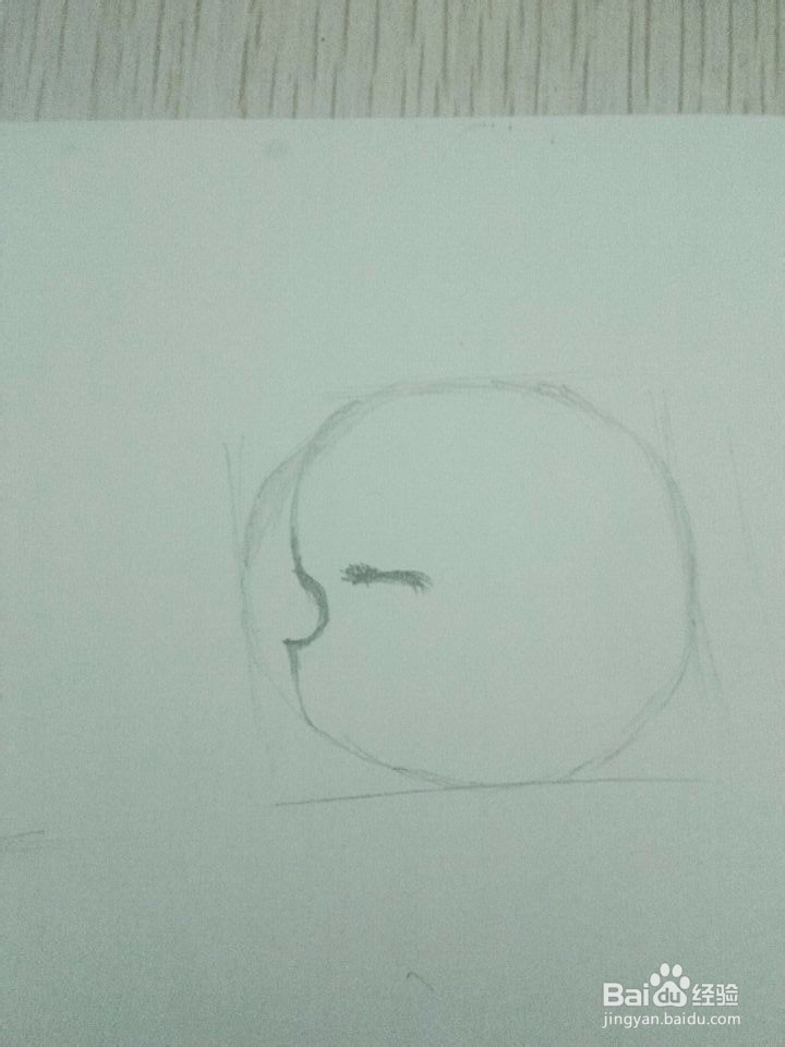 如何描绘动漫人物的侧脸