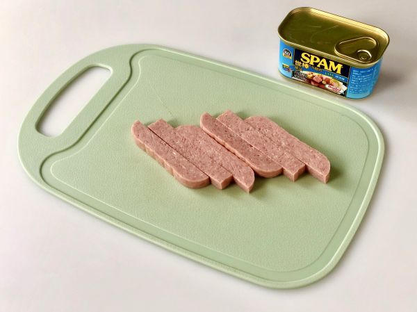 午餐肉杂粮饭团