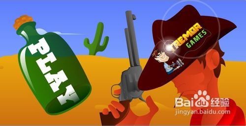 沙漠枪王小游戏怎么玩