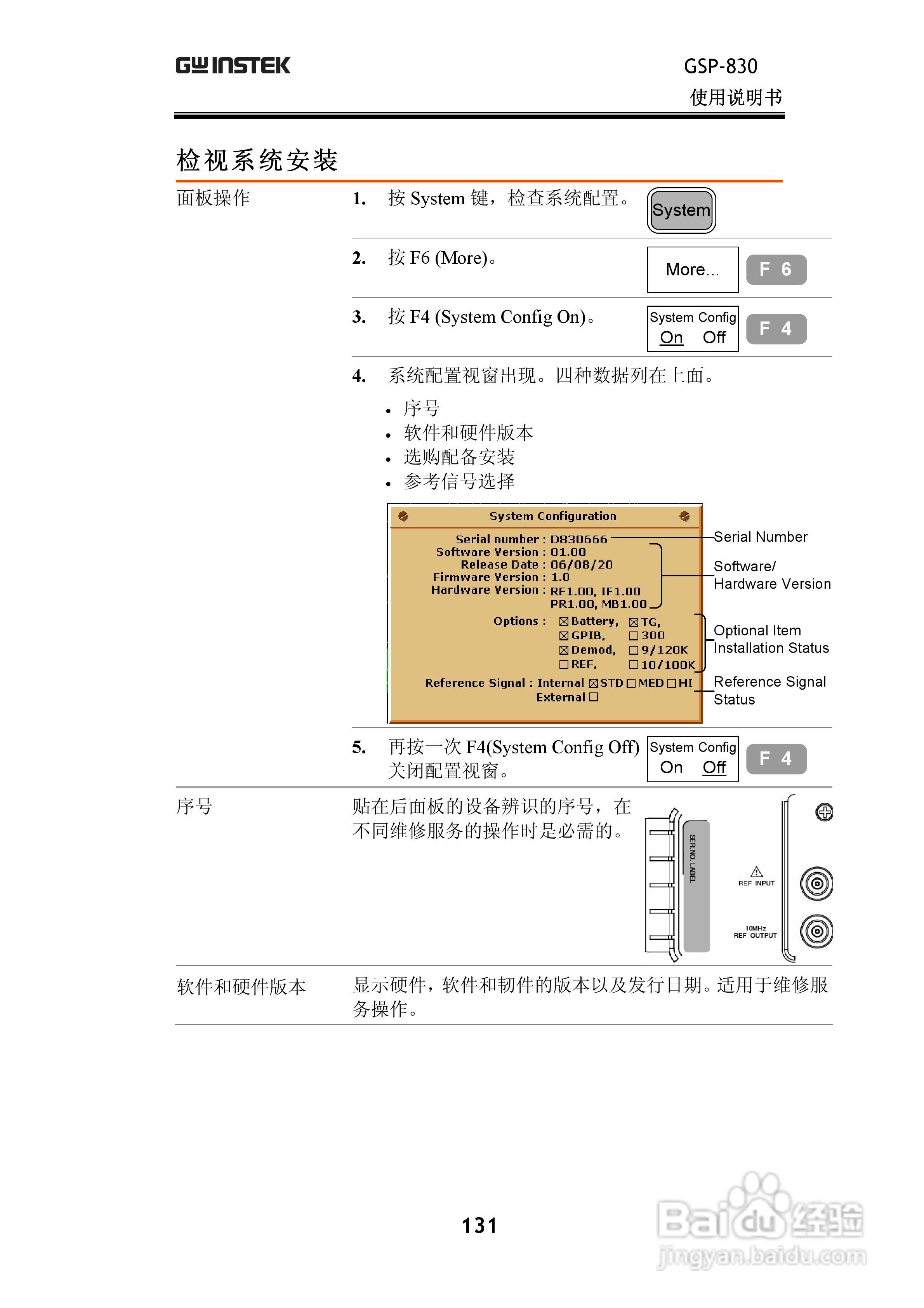 固纬GSP830频谱分析仪说明书:[14]