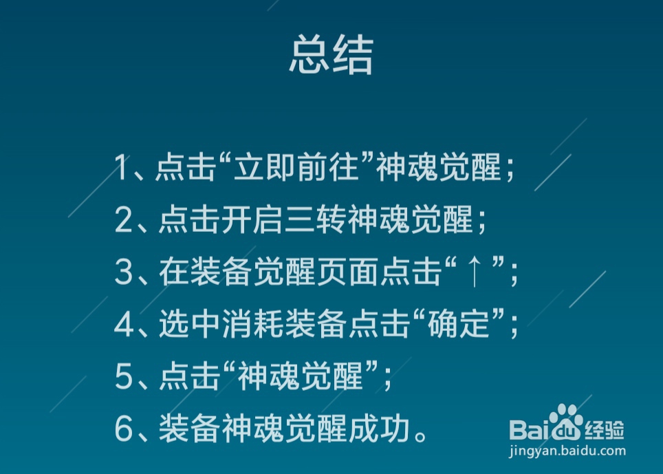 精灵盛典中装备怎么进行神魂觉醒