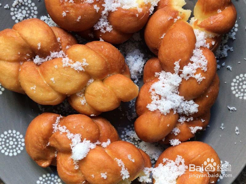 奶香麻花的做法