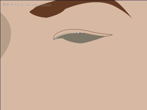 PS绘制流泪的晶莹眼睛-PS手绘教程