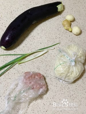 家常的肉沫茄子焖面