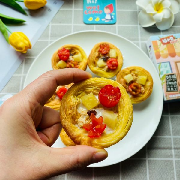 零卡糖酸奶水果燕麦味蛋挞