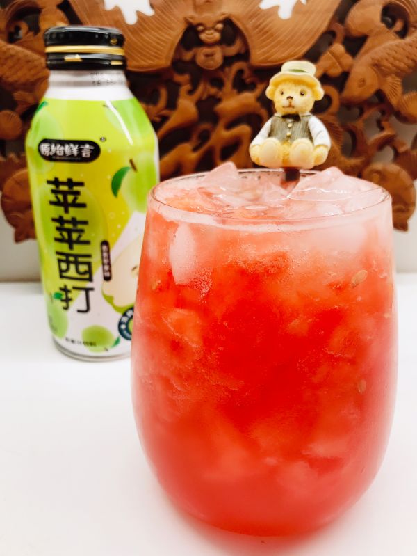 椰香西瓜苹苹西打