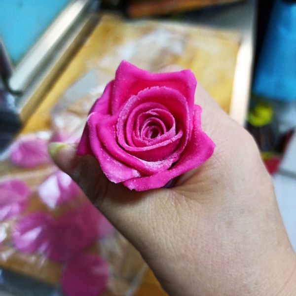 母亲节花馍蛋糕