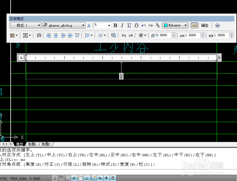 如何在CAD的指定区域输入文本文字?