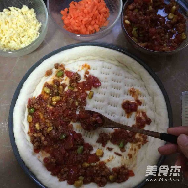 自制肉酱披萨