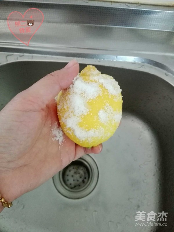 蜂蜜柠檬的做法