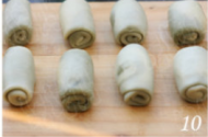 美味小吃抹茶绿豆酥的做法
