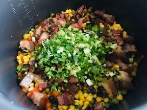 怎么自制腊肉饭