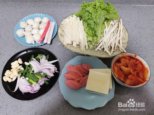 韩国泡菜火锅制作方法