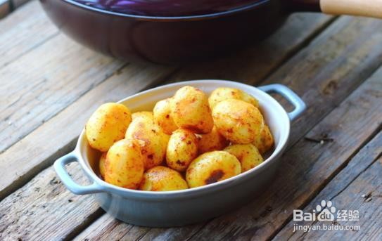 煎椒盐孜然土豆的做法