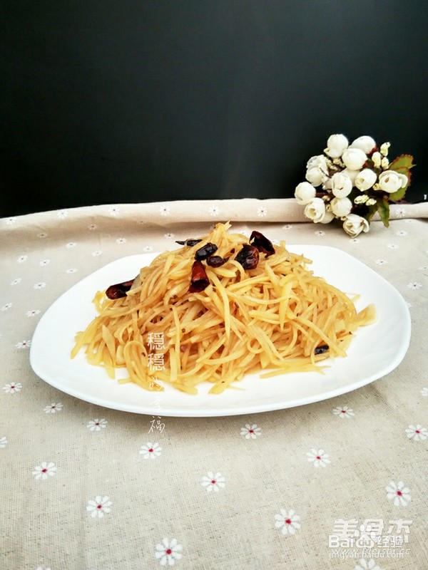 酸辣土豆丝的做法