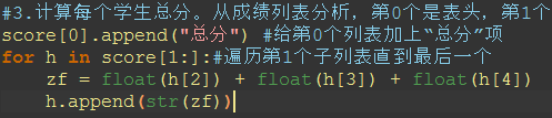 python成绩统计_巧用python对学生成绩计算总分并排序-CSDN博客