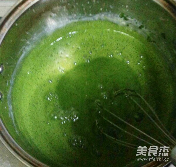 抹茶牛奶酱的做法